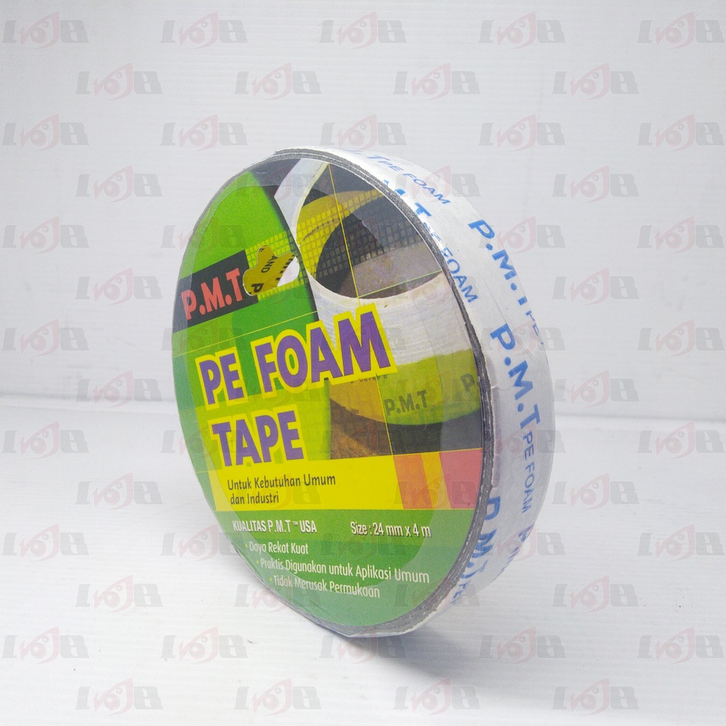 Double Tape 3M FOAM Busa Putih PE High Quality Lem Dobel Perekat