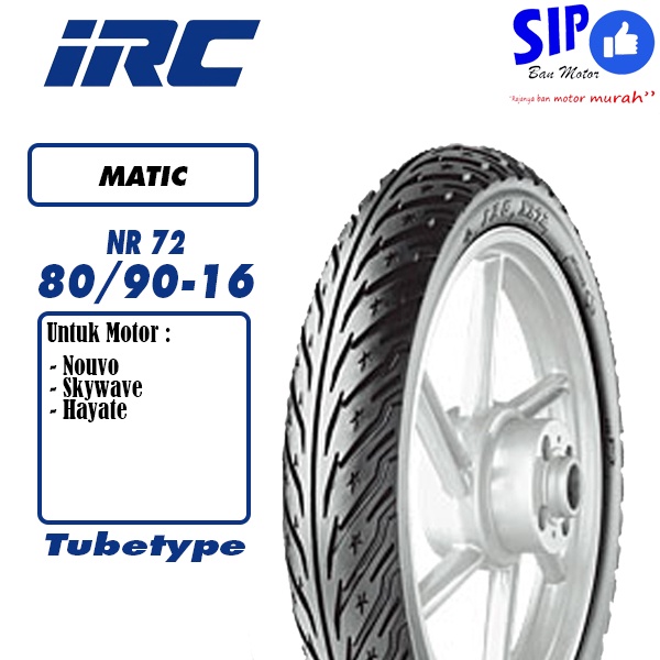 Ban skywave nouvo IRC NR72 80 90 16 tubetype