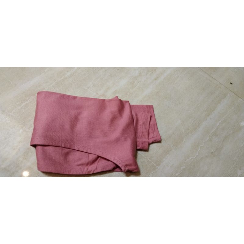 Manset Tangan Sambung Bolero L XL XXL (Spandex Rayon Premium) Manset Tangan Anti Melorot-Dusty pink