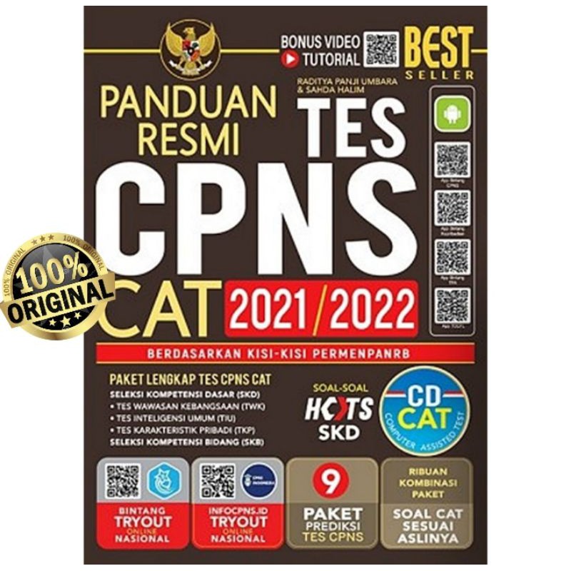 PANDUAN RESMI TES CPNS CAT 2021/2022 ~ RADITYA PANJI UMBARA