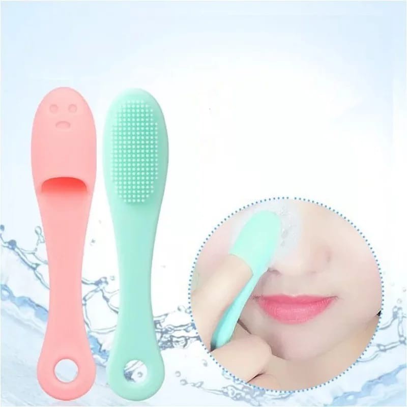 [BISA COD]  Sikat  Komedo Pembersi Komedo Black Head Stick Jari| Sikat Pembersih Komedo Silikon| Finger Brush Stick Removal