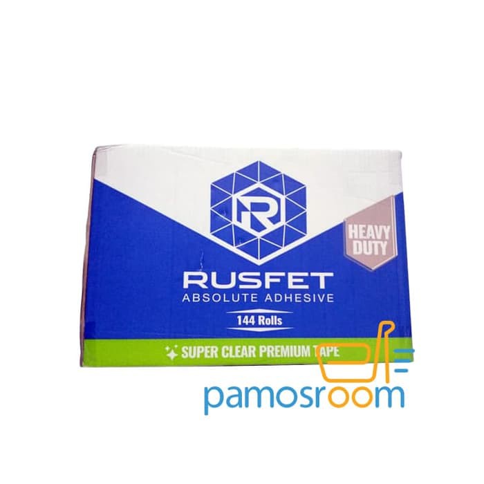 

Murah Lakban Rusfet 90 Yard 2 Inch 50Micron Kualitas Diatas Daimaru 1 dus@72 - Cokelat Elegan