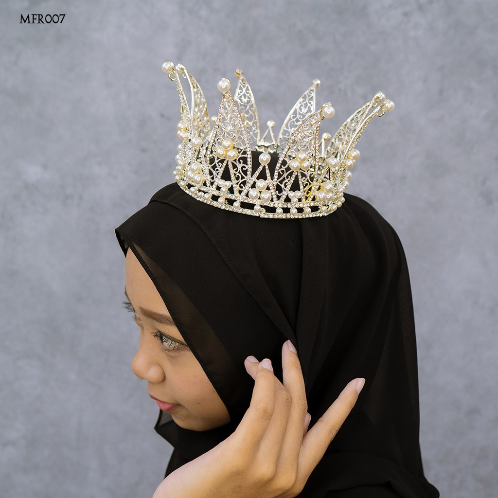 [TOK TERPERCAYA] HEADPIECE MUTIARA PREMIUM AKSESORIS WANITA HIJAB MFR007