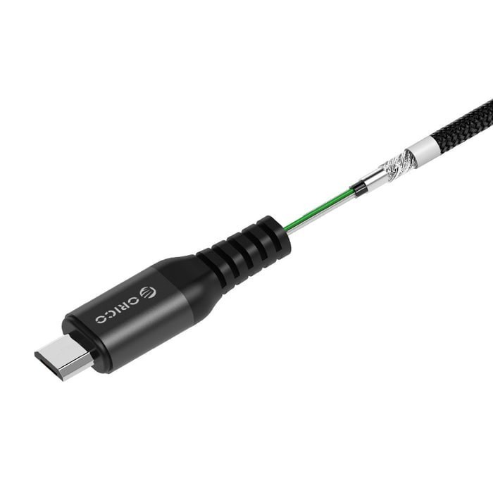 Orico Kabel Data MTK-10 USB A To Micro Charge &amp; Sync Data Kevlar