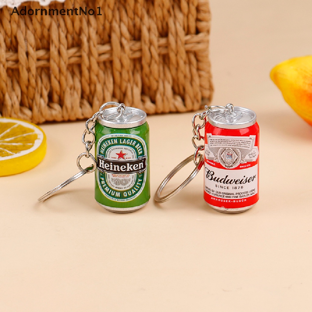 (AdornmentNo1) Gantungan Kunci Bentuk Kaleng Bir Untuk Dekorasi Tas Ransel