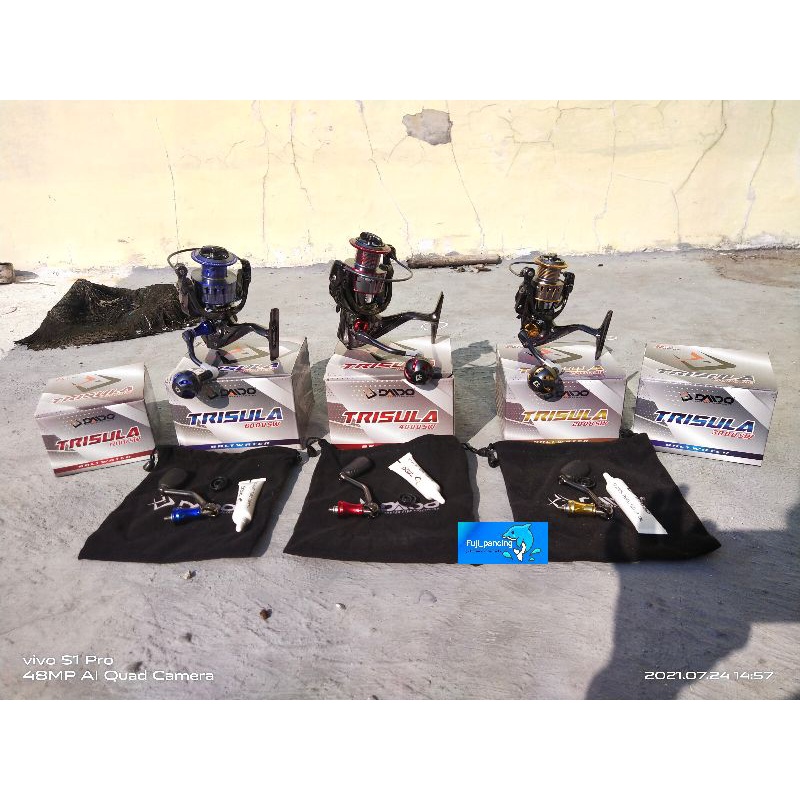 REEL DAIDO TRISULA SW UKURAN 1000 2000 3000 4000 6000. SALTWATER