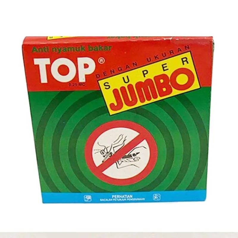 Top Obat Nyamuk Bakar Jumbo One Top Isi 5 Keping