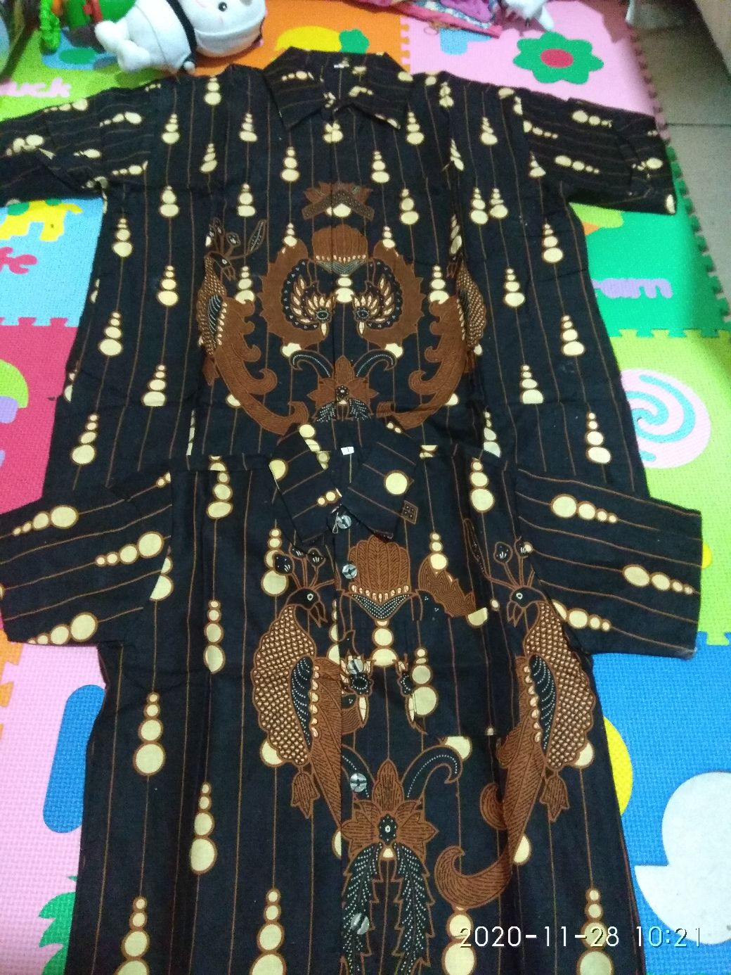 Majujaya Batik - Batik Couple Dress Kemeja Pendek - Bisa Beli Terpisah - Dc307