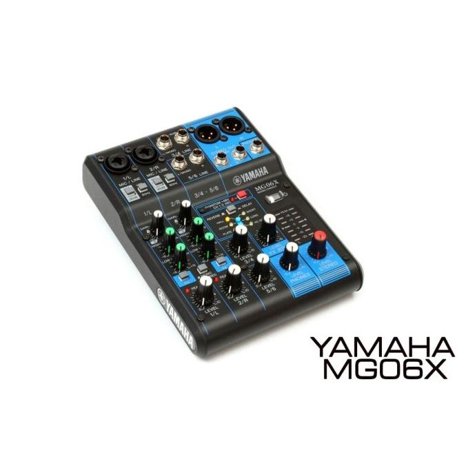 >>>>>] Mixer 4channel YAMAHA MG06X MG06 MG 06 + Effect Efek