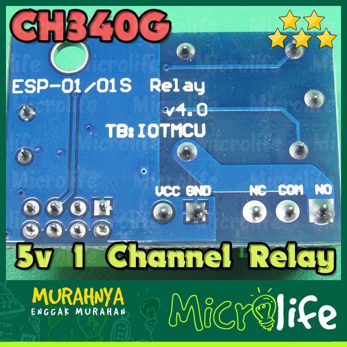 ESP8266 5v 1 Channel Relay Module