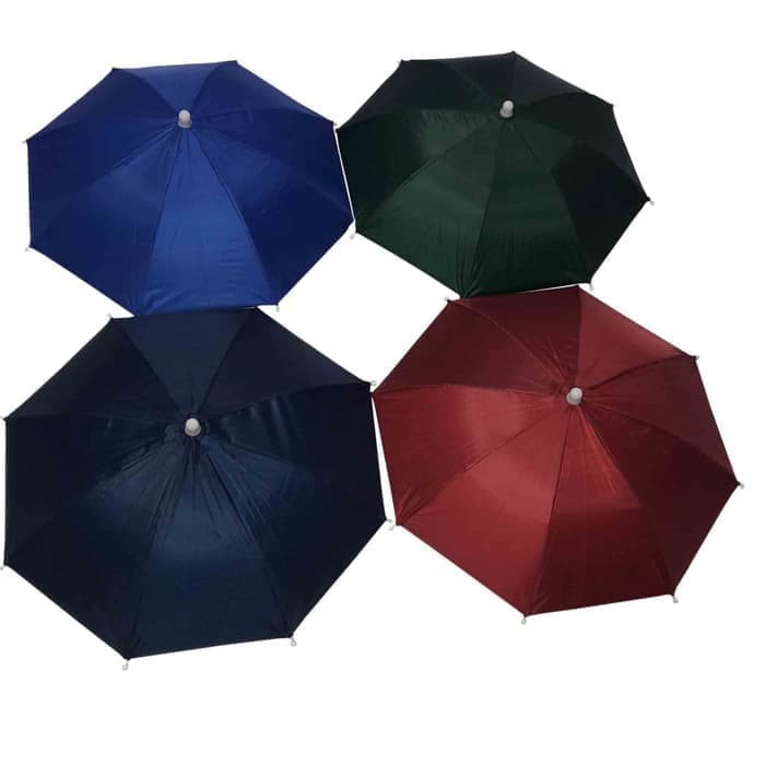 Payung Kepala/ Topi Payung Kepala 60cm Besar