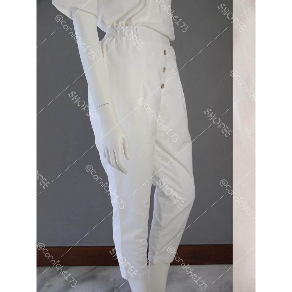 Corniche Lily Pants Putih - TH90290
