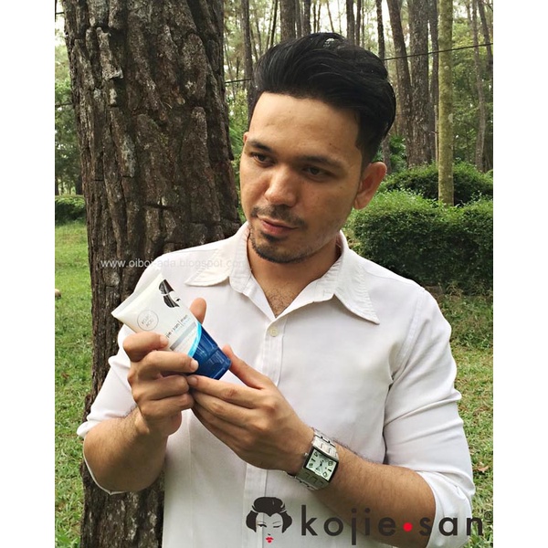 [125GR] [ORI] KOJIE SAN MEN Oil Control Face Wash Lightening 125g | Pembersih Wajah Pria | Kurangi Minyak Berlebih