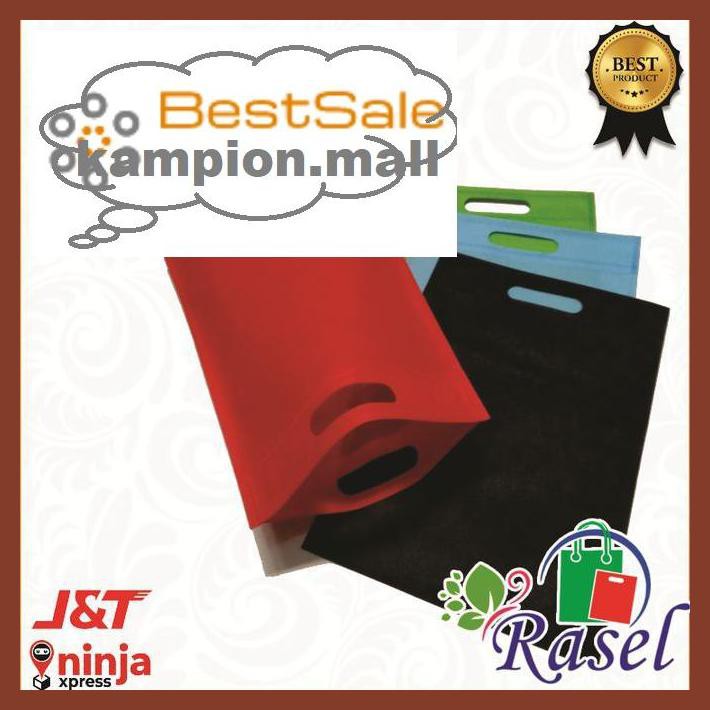 

Y7Tuut7- 25X35 Cm Tas Kain Spunbond Goodie Bag Kantong Goody Polos Souvenir E46Et57-