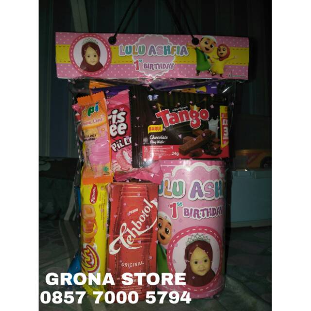 

PAKET BINGKISAN SNACK ULTAH / SNACK ULTAH / GOODIEBAG ULTAH / SNACK MURAH / SOUVENIR