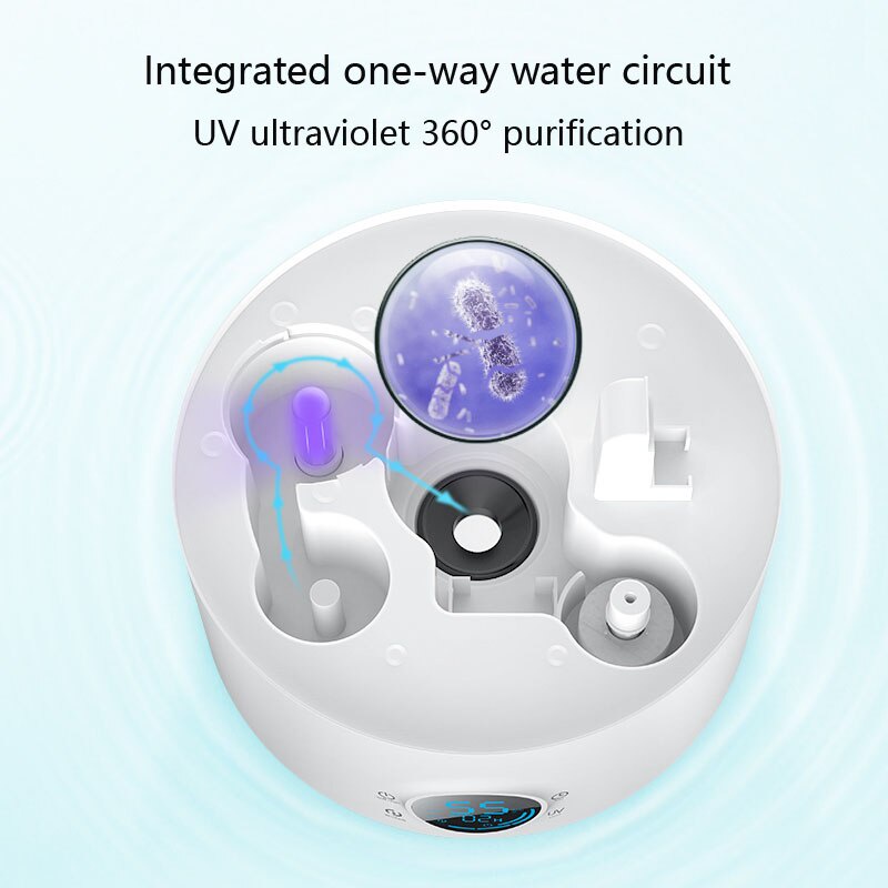 Air Humidifier UV Purifying Deerma Dem 4 DEM-F628S Touch Version 5L