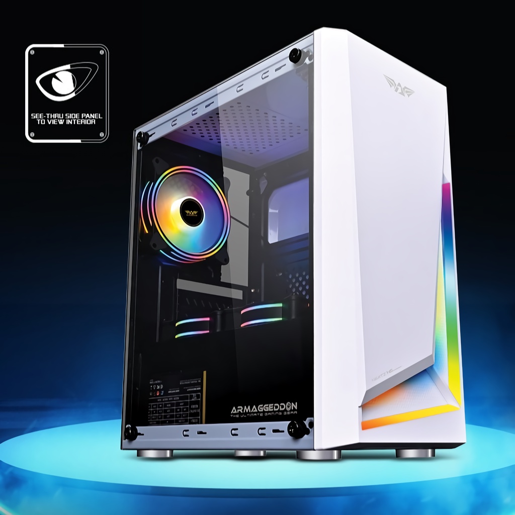 PC AMD RAM 16GB SSD 128GB HDD 1TB VGA 2GB - PC RAKITAN - PC GAMING -SIAP GAMING EDITING