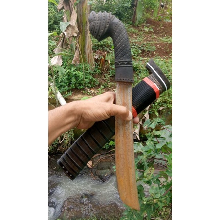 golok sulangkar pamor Banten cocok untuk koleksi dan supernir kantor rumah dll