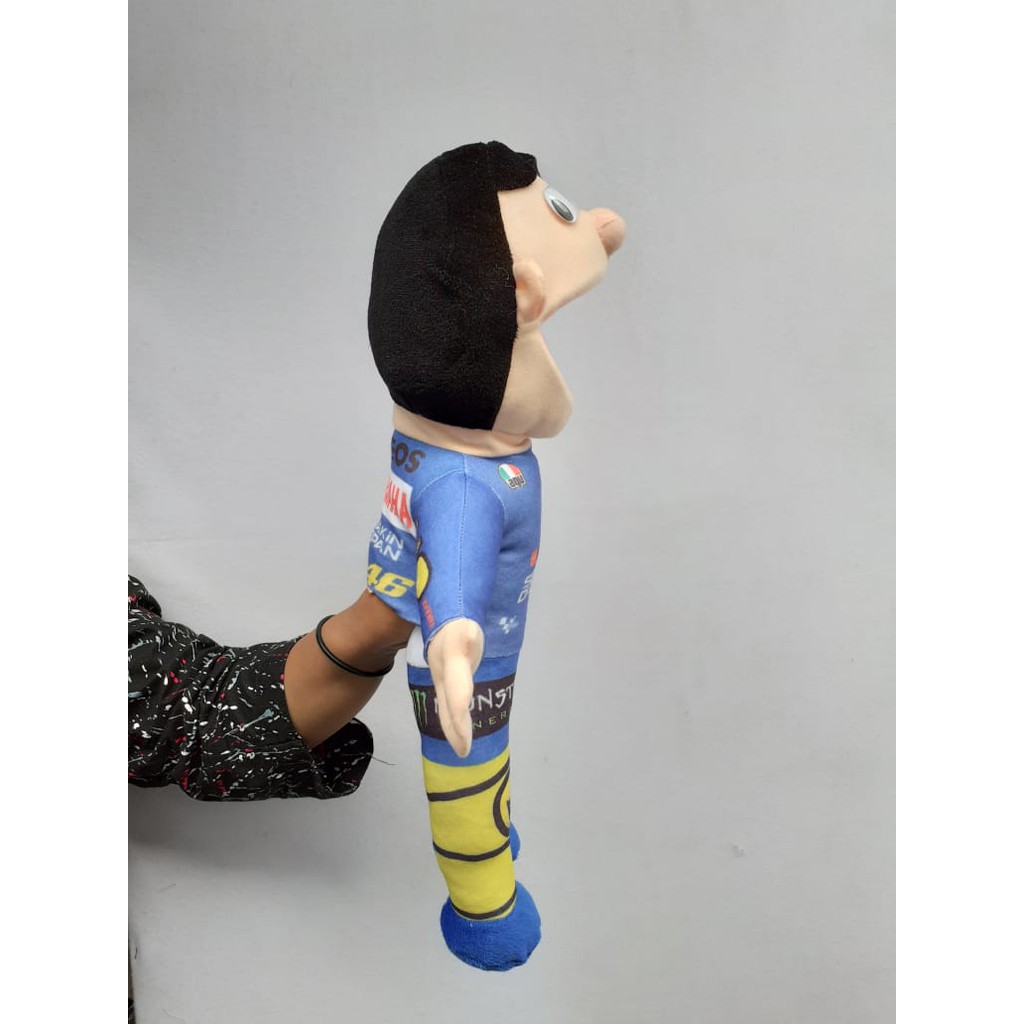 Boneka Tangan Muppet Pembalap Valentino Rossi | Boneka Edukasi