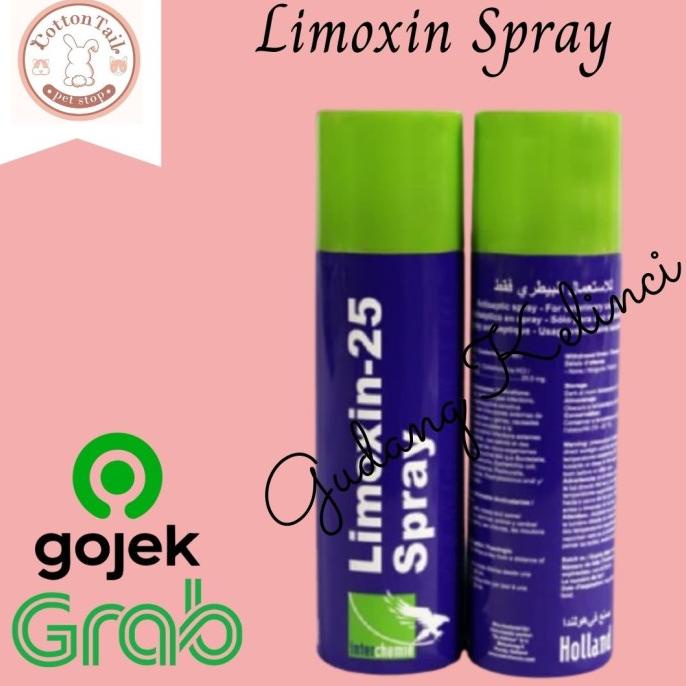 READY COD Limoxin Antibiotik Semprot / Spray Hewan Oxytetracycline anti Infeksi EKSLUSIF Kode 168