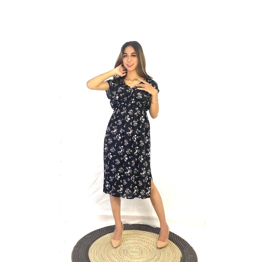 Daster Dress Manohara Bali-MN - LOVE NAVY