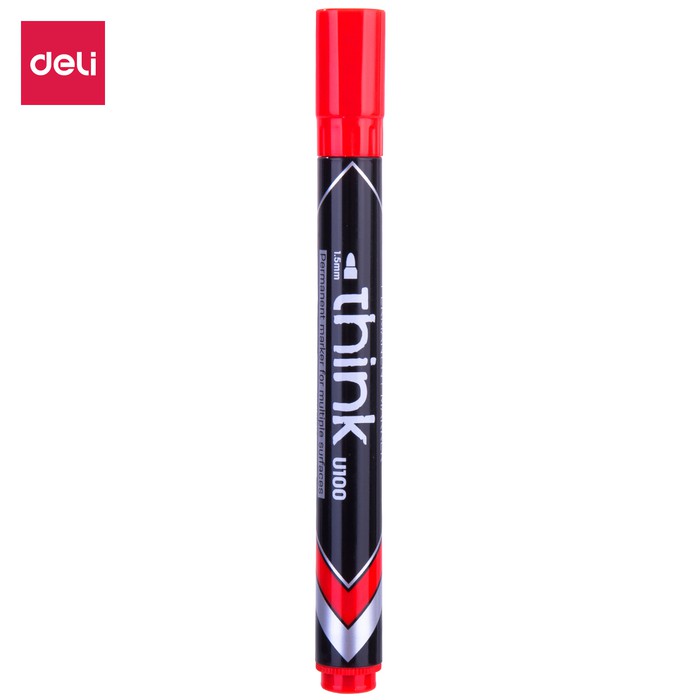 

READY DELI EU10040 PERMANENT MARKER/SPIDOL PERMANEN-MERAH
