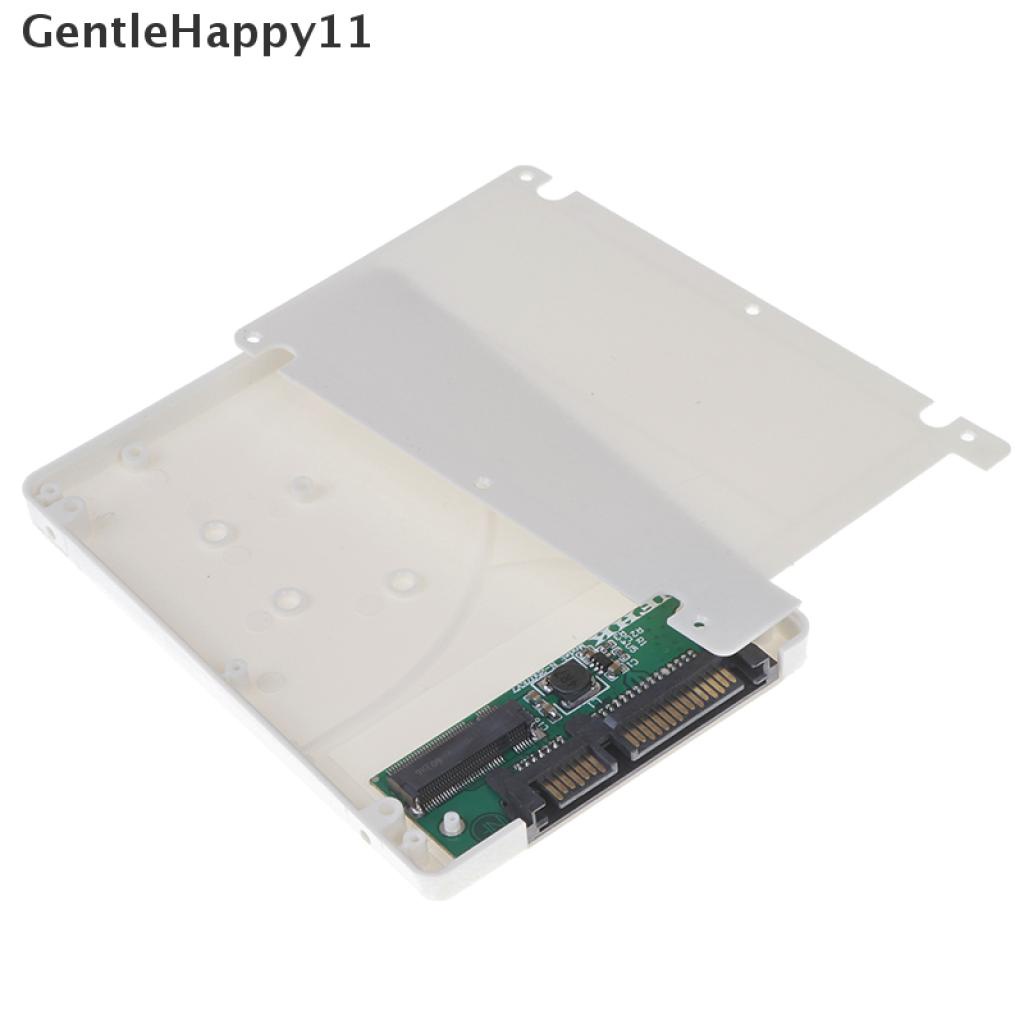 Gentlehappy B + M key M.2 Ngff (sata) ssd Ke 2.5inci sata3 adapter card Dengan case Sekrup