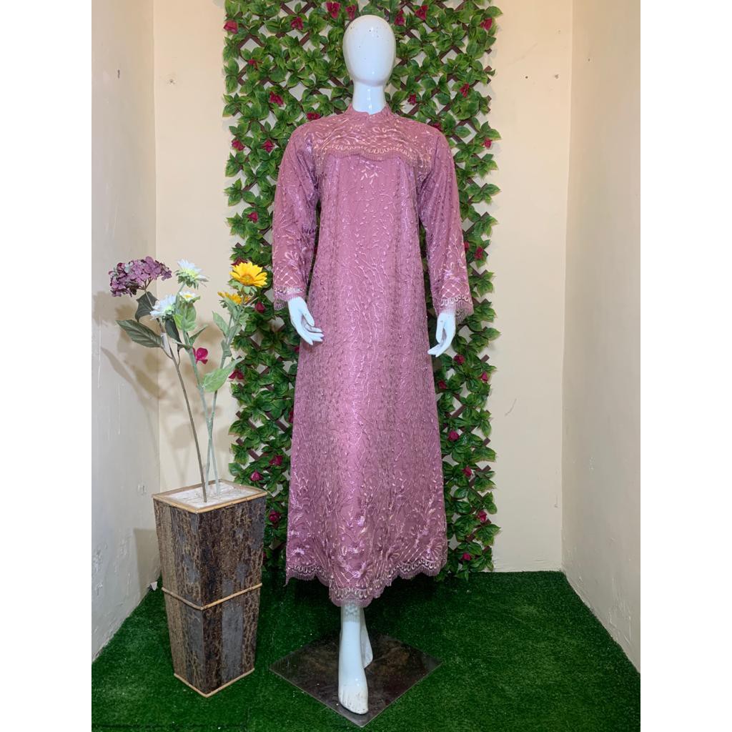 LONG GAMIS TULLE MUTIARA SARADA