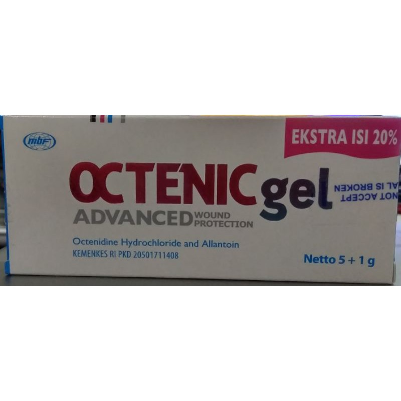 OCTENIC GEL 5+1 gr Untuk Mengatasi Segala Luka