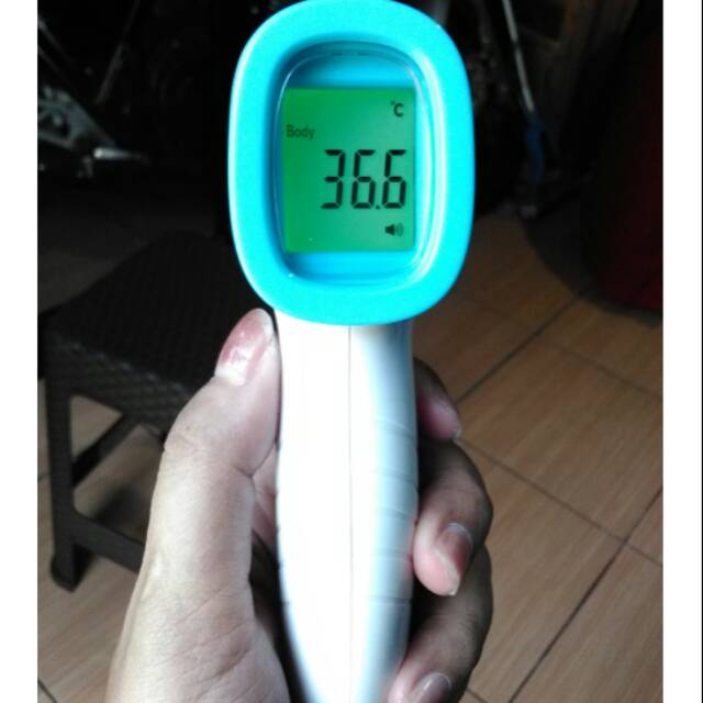 Termometer dahi - termometer infrared - termometer tembak
