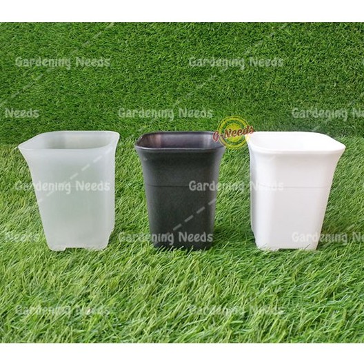 Pot Bunga / Pot Kotak 12 cm / Pot NKT JUOSS (LUSINAN)