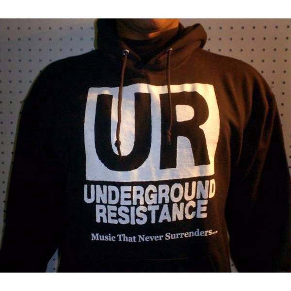 JAKET   SWEATER   HOODIE HOODIE UNDERGROUND RESISTANCE (BLACK) HOM