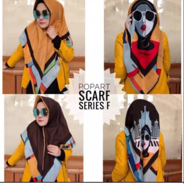 Preloved Errin Ugaru scarf