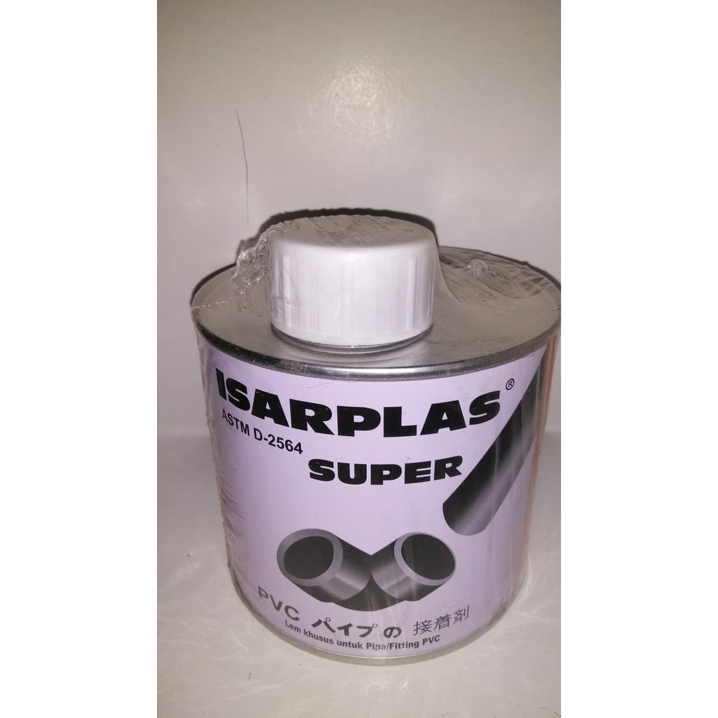 

Lem PVC Isarplas kaleng 400g / lem pipa paralon