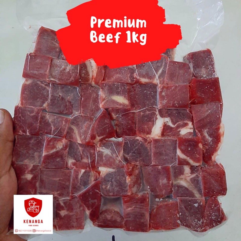 

Daging Premium beef cut grill / sop / rawon / tongseng / sate 500gr