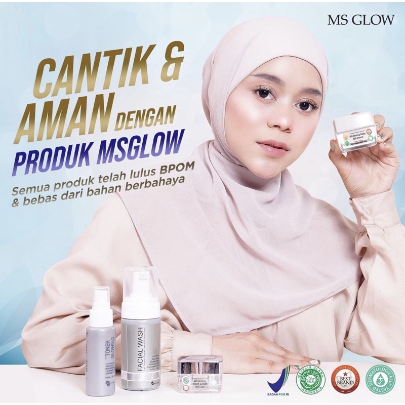 PAKET WHITENING TERGLOWING NEW FORMULA