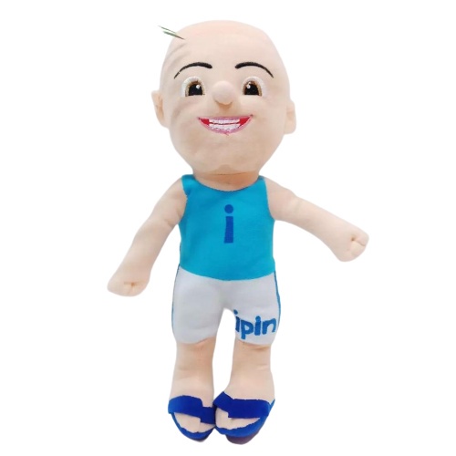 Boneka mainan anak Upin dan Ipin Satuan dan Sepasang Lucu dan Imut