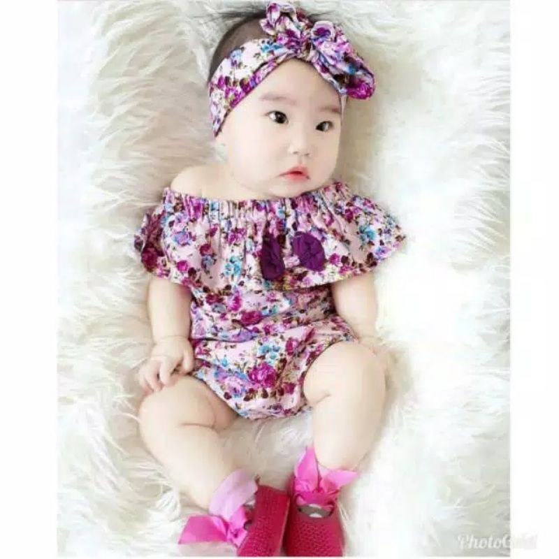 jumper bunga bayi murah, romper bayi murah baju bayi murah ready bandung