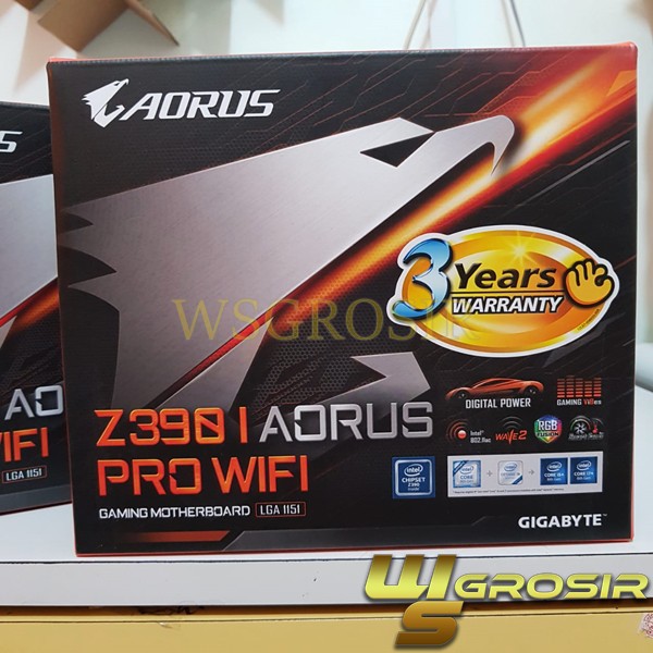 Motherboard Gigabyte Z390 I Aorus PRO WIFI Support LGA 1151 Intel