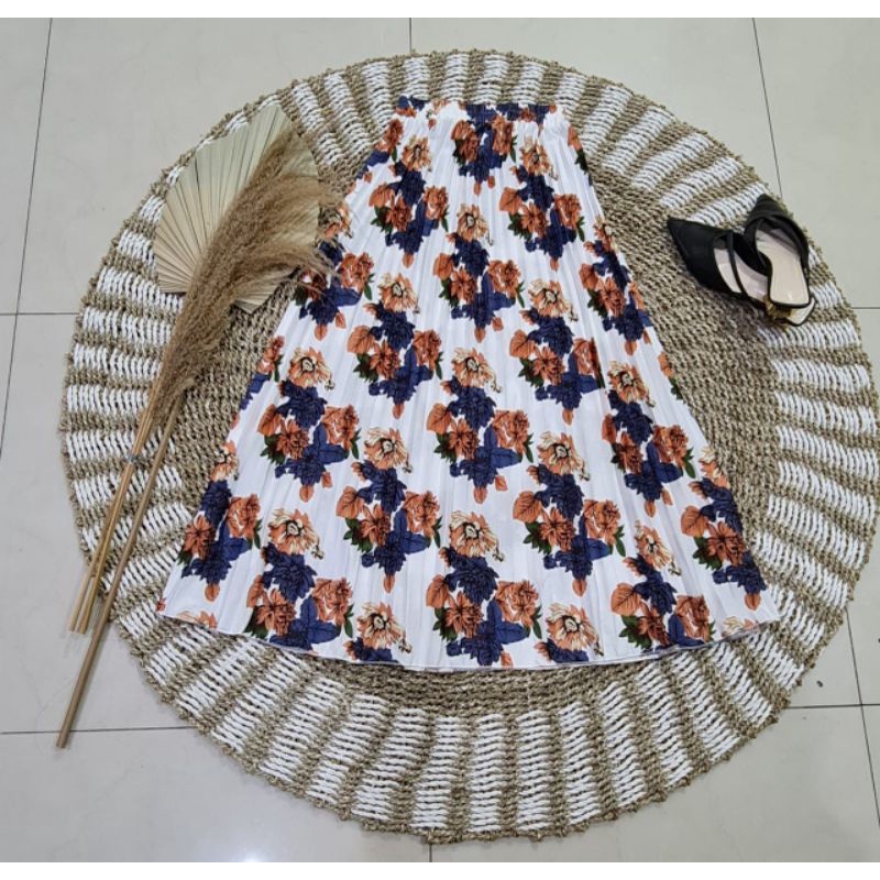 JNW-ROK HYGET PLISKET PREMIUM FIT ALLSIZE#ROK MAYUNG#ROK MOTIP#ROK PREMIUM#MOTIP BUNGA MAWAR