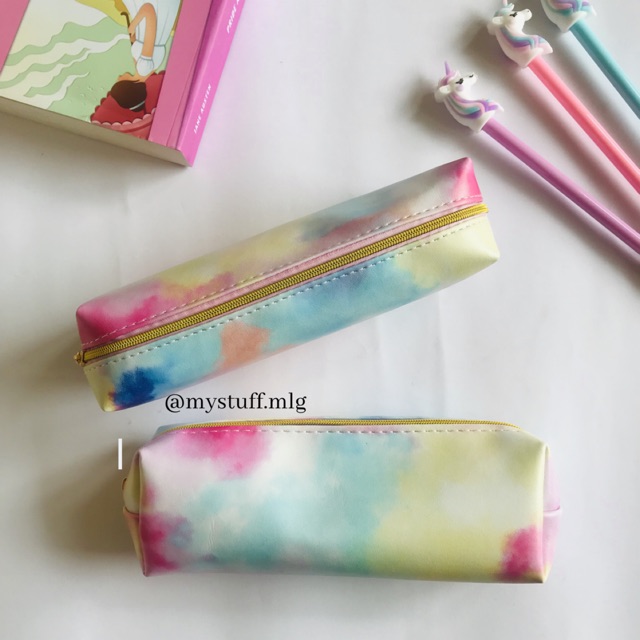 

READY STOCK RAINBOW PENCIL CASE