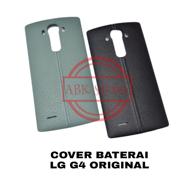 TUTUP BELAKANG BATERAI BACKDOOR BACKCOVER LEATHER LG G4 ORIGINAL