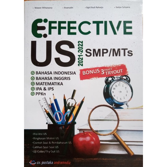 Buku Effective US Untuk Smp/ Mts Cv Pustaka Andromedia