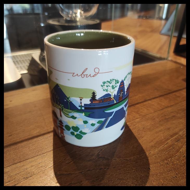 Mug Gelas - Starbucks Mug Ubud Bali Gelas Ceramic Grande