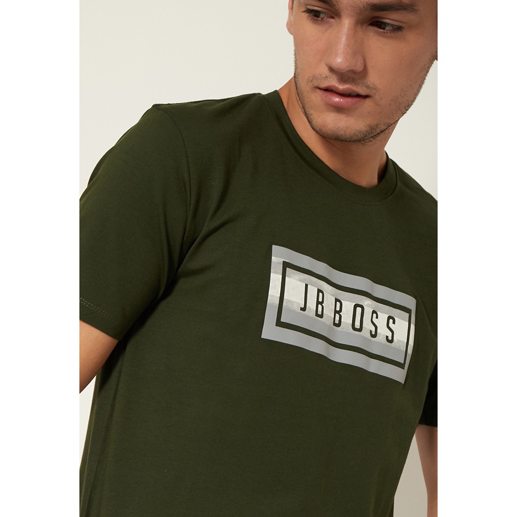 JBBoss Kaos Jersey Cotton 357 (Olive Green) / Ramayana Jatinegara