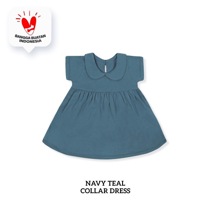 Little Palmerhaus COLLAR Dress / Dress Pakaian Anak Perempuan / Terusan Cewe