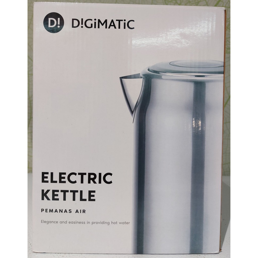 PEMANAS AIR 1.7 L / KLAZ WATER KETTLE / TEKO LISTRIK STAINLESS