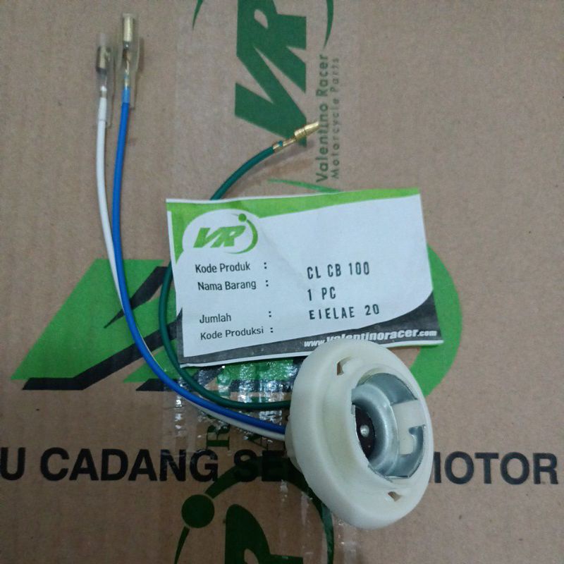 Cob lampu/pittingan lampu/soket lampu depan GL pro/GL MAX/ HONDA WIN/CB100