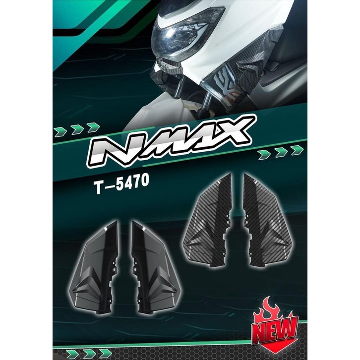 Side Cover Tutup Atas Sen Sein Depan Nmax Nemo Carbon Karbon Aksesoris Variasi Nmax Old 2014-2019