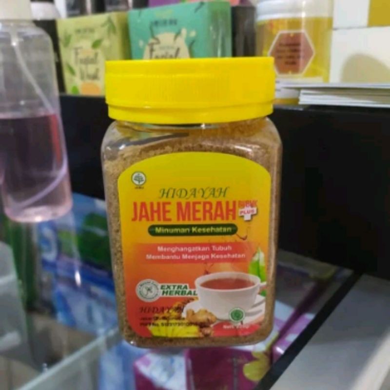 

jahe merah hidayah serbuk jahe merah minuman kesehatan Original herbal